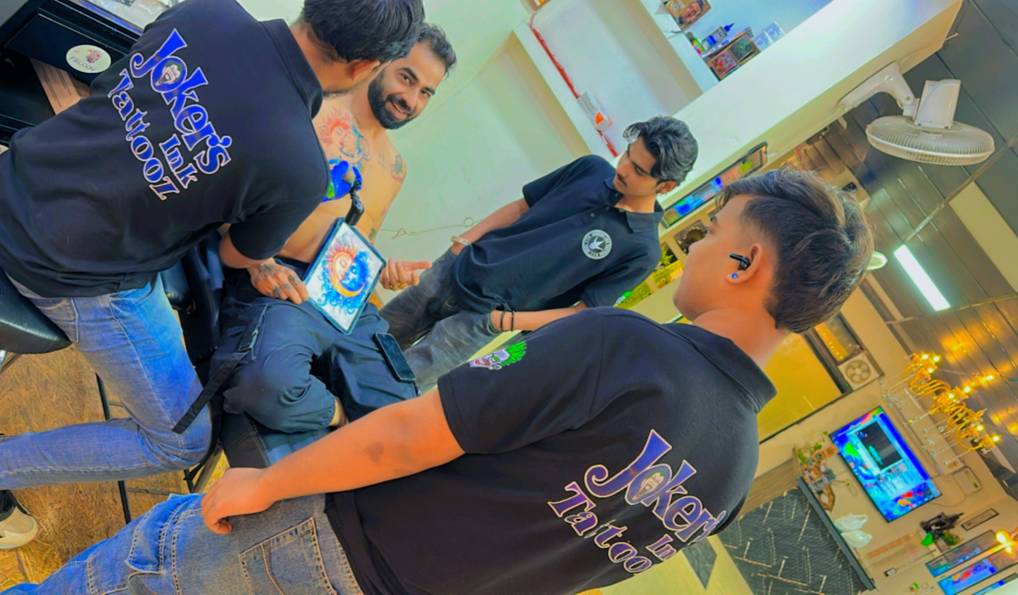 Tattoo Training by Jokers Tattooz at Hisar Tattoo Studio